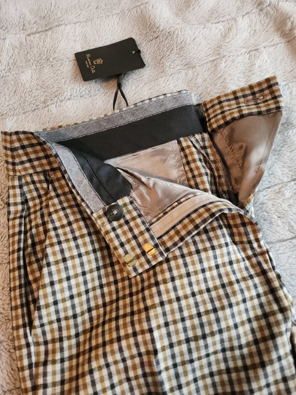 New Massimo Dutti women wool crop pants - Picture 4 of 7